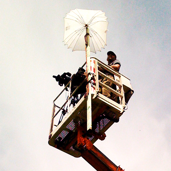 Wir gehen hoch hinaus! NONSQUARE NONSQUARE bei der Arbeit!